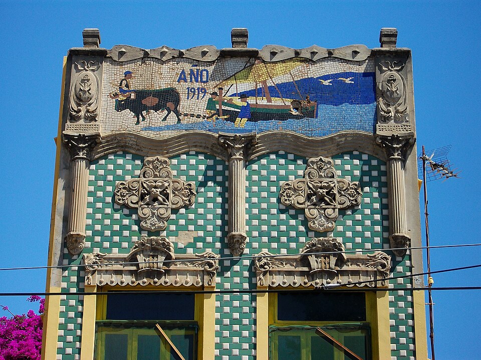 poblados maritimos Cabanyal 1919 casa al carrer del Mediterrani